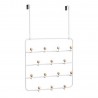 portemanteau a suspendre sur porte metal blanc boules bois umbra estique 1004045-660
