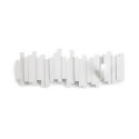 PORTE MANTEAU DESIGN MURAL UMBRA STICKS blanc