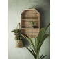 madam stoltz etagere murale decorative rectangulaire bois de bambou madam stoltz etagere murale decorative rectangulaire bois de bambou