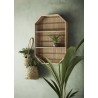 madam stoltz etagere murale decorative rectangulaire bois de bambou
