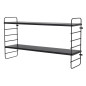 bloomingville north shelf etagere murale noire design bloomingville north shelf etagere murale noire design