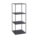 etagere a poser verticale house doctor rack model A Sp0420 metal noir 4 niveaux