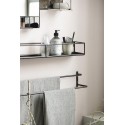 etagere murale etroite industrielle metal noir ib laursen