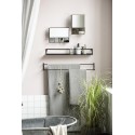 etagere murale etroite industrielle metal noir ib laursen