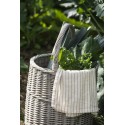 panier tresse rond droit haut profond saule gris ib laursen