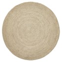 tapis rond jute tresse 150 cm nordal