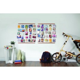 Accroche photos pinces à linge umbra hangit naturel