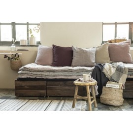 portemanteau mural metal blanc style campagne shabby chic ib laursen