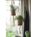 Macramé pour plantes jute naturel IB Laursen