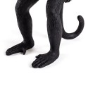 Lampe à poser singe debout Seletti Monkey Lamp noir