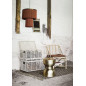miroir mural rectangulaire cadre bambou rustique campagne madam stoltz