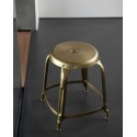 tabouret vintage retro metal dore house doctor define Pr0212