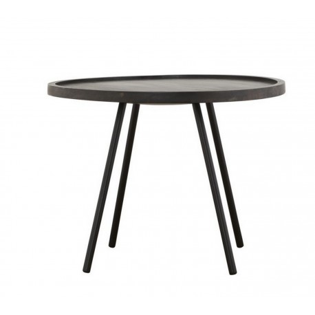 Table basse ronde bois de manguier House Doctor Juco D 60 cm