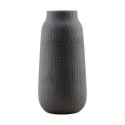 Vase noir argile House Doctor Groove