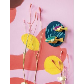 Décoration murale poissons en carton Studio Roof Labre Espagnol
