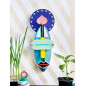 studio roof cosmos masque decoratif mural carton ttm94