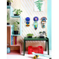 studio roof cosmos masque decoratif mural carton ttm94