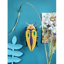 Décoration murale insecte coléoptère taupin Studio Roof