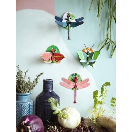 Libellule décoration murale en carton Studio Roof