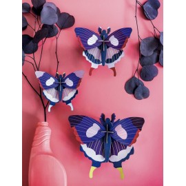 Décoration murale papillons machaon Studio Roof set de 3