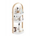 umbra etagere rangment cosmetiques salle de bains bellwood blanc