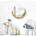 Umbra 358778-390 mira miroir rond bois de frene