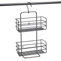 etagere de douche paniers rangement metal zeller