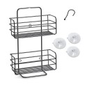 etagere de douche paniers rangement metal zeller