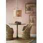 madam stoltz etagere murale carree rustique bois bambou madam stoltz etagere murale carree rustique bois bambou