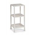 etagere d appoint a poser colonne bois blanc bord de mer zeller