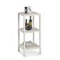 etagere d appoint a poser colonne bois blanc bord de mer zeller
