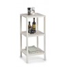 etagere d appoint a poser colonne bois blanc bord de mer zeller
