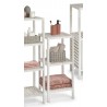etagere d appoint a poser colonne bois blanc bord de mer zeller