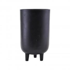 house doctor jang cache pot design noir aluminium Is0810