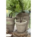 ib laursen cache pot style rustique campagne terre cuite beige