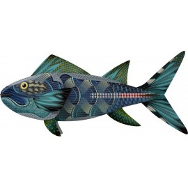 poisson en bois decoratif mural miho unexpected things the big kahuna