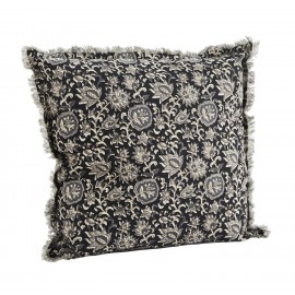 Housse de coussin coton fleuri Madam Stoltz