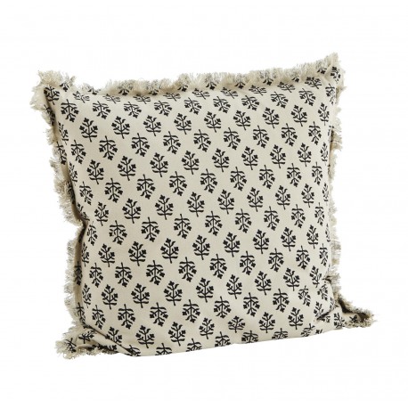 Housse de coussin coton imprimé Madam Stoltz