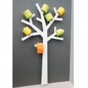 Réserve papier wc design arbre pqtier blanc presse citron