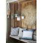 Housse de coussin coton fleurs Madam Stoltz Housse de coussin coton fleurs Madam Stoltz