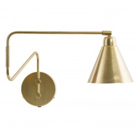 House Doctor Game Wall Arm Lamp metal brass 
