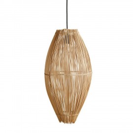 Suspension allongée bambou naturel Muubs Fishtrap L