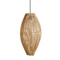 Suspension allongée verticale bambou naturel Muubs Fishtrap L