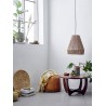 bloomingville suspension conique en fil de jute ima