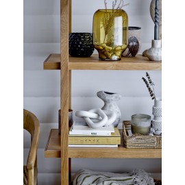 bloomingville sculpture en marbre blanc chaine adee