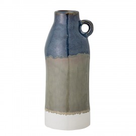 bloomingville vase poterie ceramique vert bleu kar