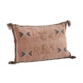 Housse de coussin coton motif Madam Stoltz