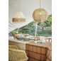 madam stoltz suspension sphere boule en corde jute boheme