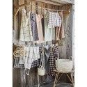 madam stoltz panier tresse feuilles de mais beige set de 3