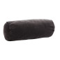 madam stoltz traversin coussin velours gris fonce 18CUC050CH